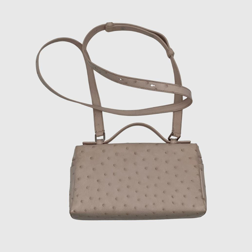 Loro Piana  Extra Pocket  Ostrich Leather