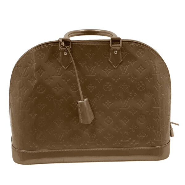 Monogram Vernis Alma Handbag