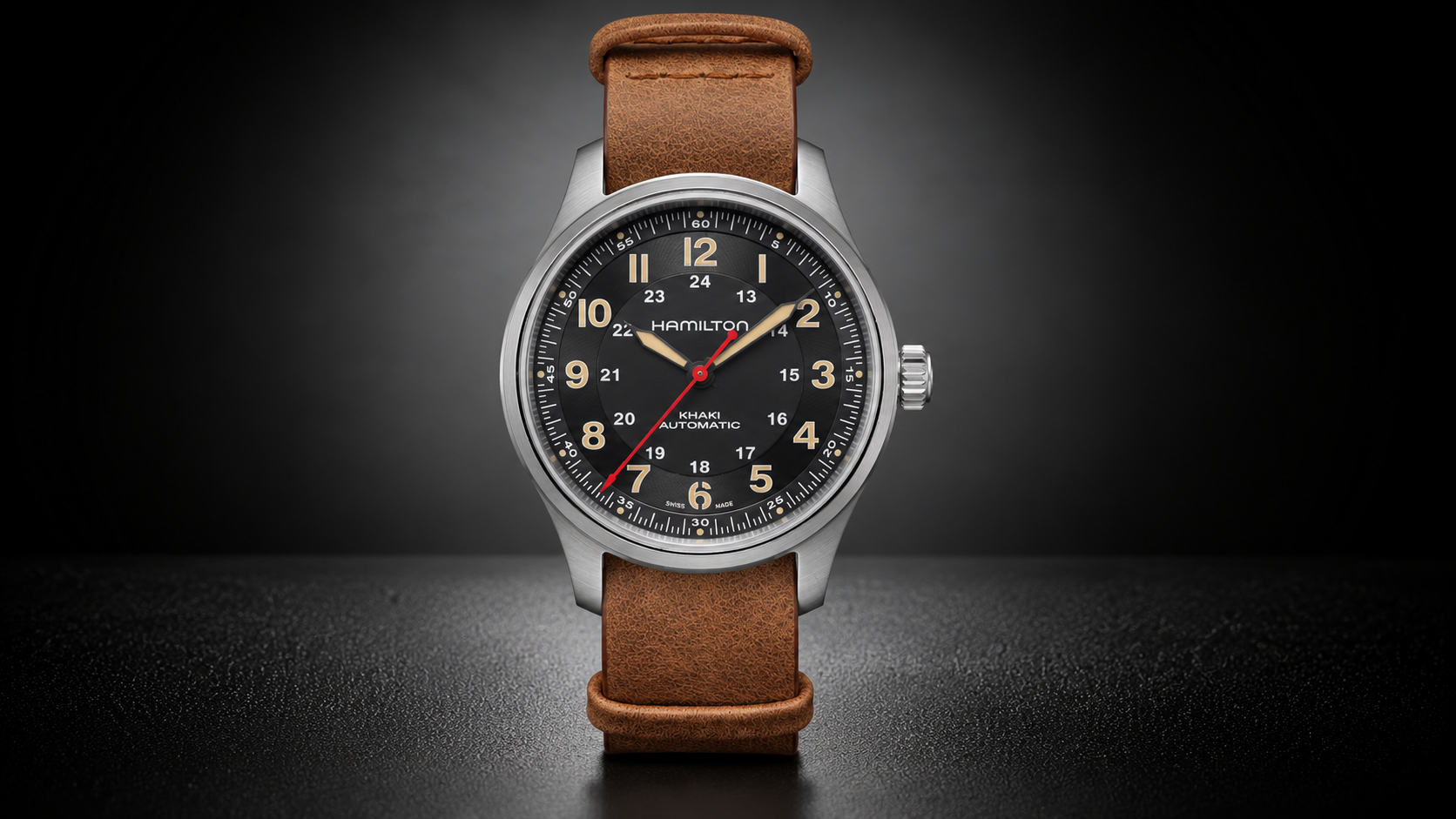 HAMILTON KHADI FIELD TITANIUM AUTOMATIC
